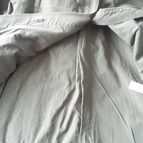 Ricki's Army Green Cotton Denim Utility Jacket - Picture 5 of 8